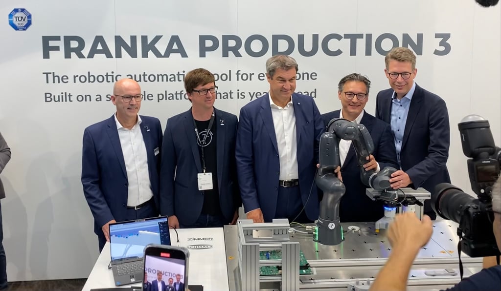 Franka Production 3 at Automatica